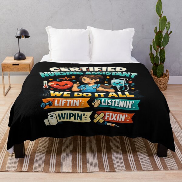 Item preview, Certified Nursing Assistant We Do It All - Funny CNA Nurse Assistant designed and sold by SidTastic .