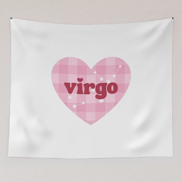 Item preview, Virgo Astrology Zodiac Sign Heart designed and sold by The Turquoise Brush.