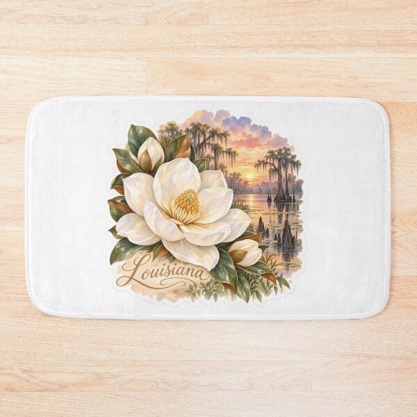 Item preview, Louisiana Magnolia Bayou Sunset designed and sold by Whimspired By Paxx.