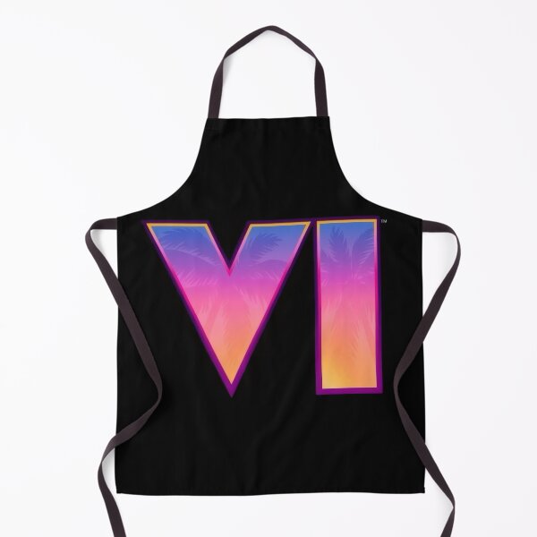Item preview, Neon Roman Numeral VI Palm Tree Logo - Synthwave Smartphone Wallpaper designed and sold by Billy Morfo™.