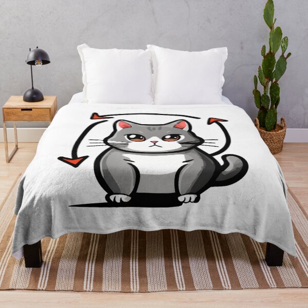 Item preview, Sad Cat Circular Motion Art designed and sold by SoyLamderma.