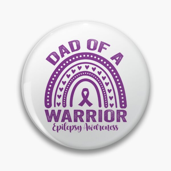 Item preview, Dad Of A Warrior Epilepsy Awareness designed and sold by FinleyFamilyDes.
