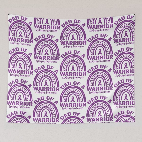Item preview, Dad Of A Warrior Epilepsy Awareness designed and sold by FinleyFamilyDes.