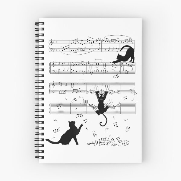 Item preview, Cute Cats Playing With Sheet Music Teacher Music Society T-Shirt designed and sold by gidget-gadget.