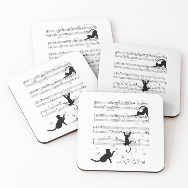 Item preview, Cute Cats Playing With Sheet Music Teacher Music Society T-Shirt designed and sold by gidget-gadget.