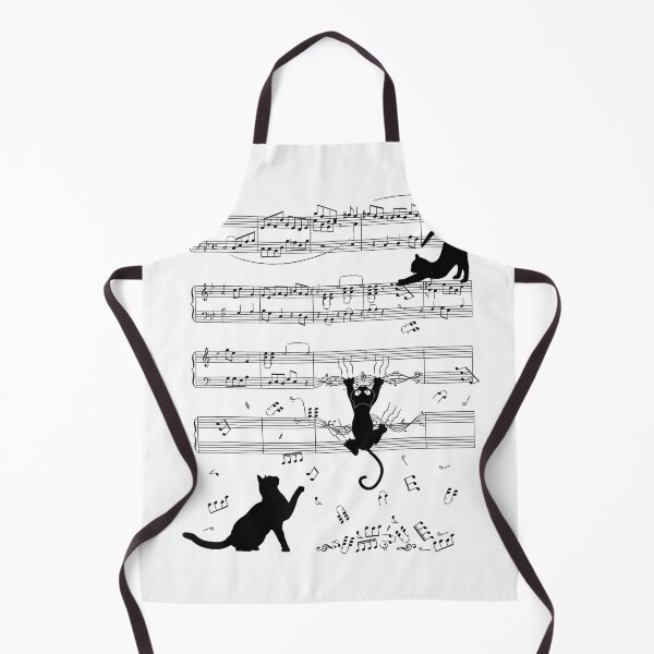 Item preview, Cute Cats Playing With Sheet Music Teacher Music Society T-Shirt designed and sold by gidget-gadget.
