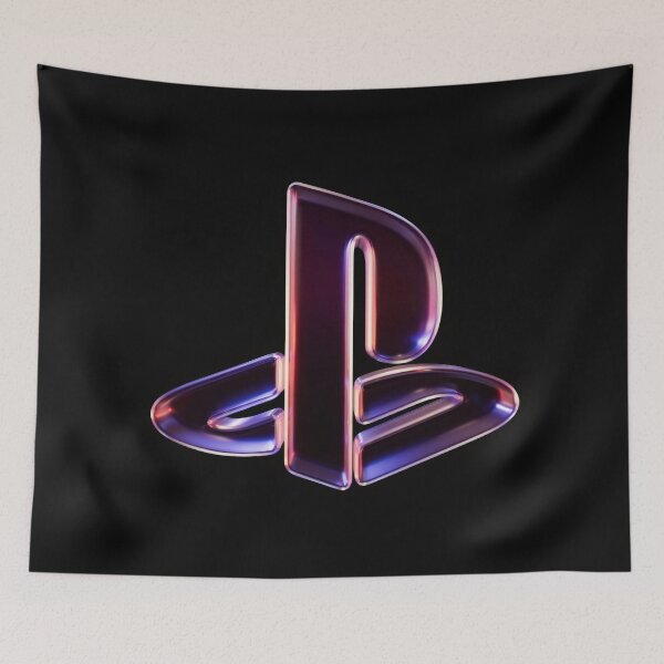 Item preview, Glass Neon Game Console Logo - 3D Futuristic Gaming Emblem designed and sold by Billy Morfo™.