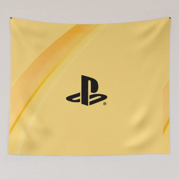 Item preview, Yellow Abstract Flow Gaming Emblem - Minimalist Console Smartphone Wallpaper designed and sold by Billy Morfo™.