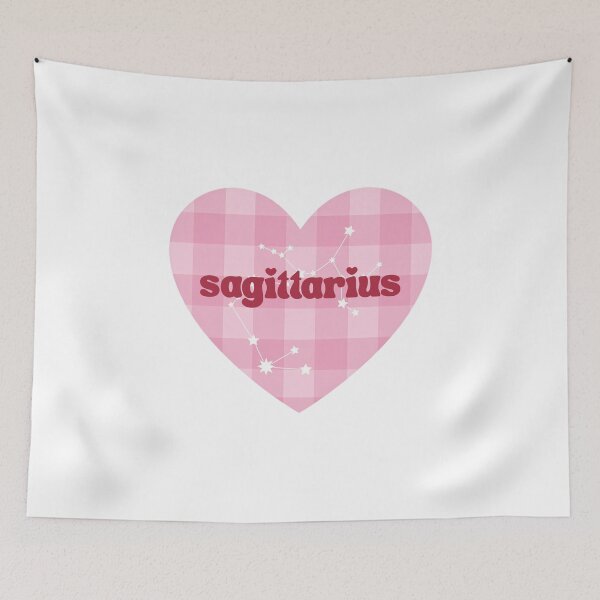 Item preview, Sagittarius Astrology Zodiac Sign Heart designed and sold by The Turquoise Brush.
