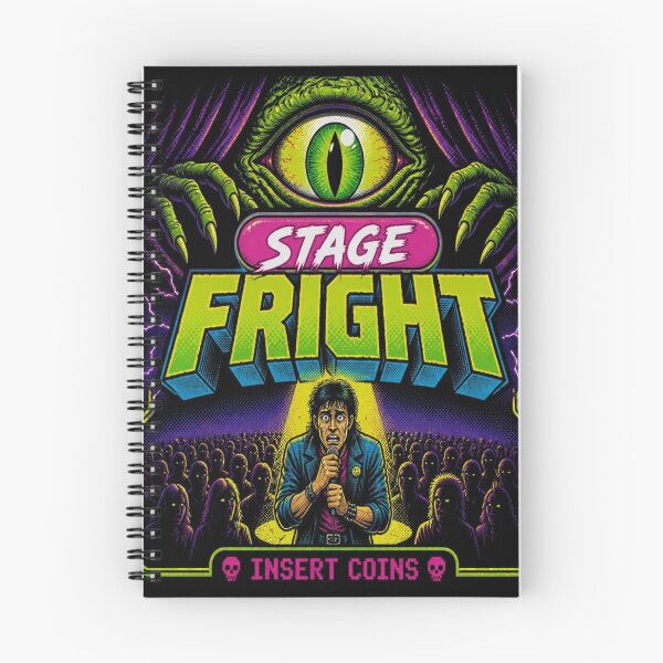 Item preview, Stage Fright Performance Anxiety Retro Arcade designed and sold by creativerooney.