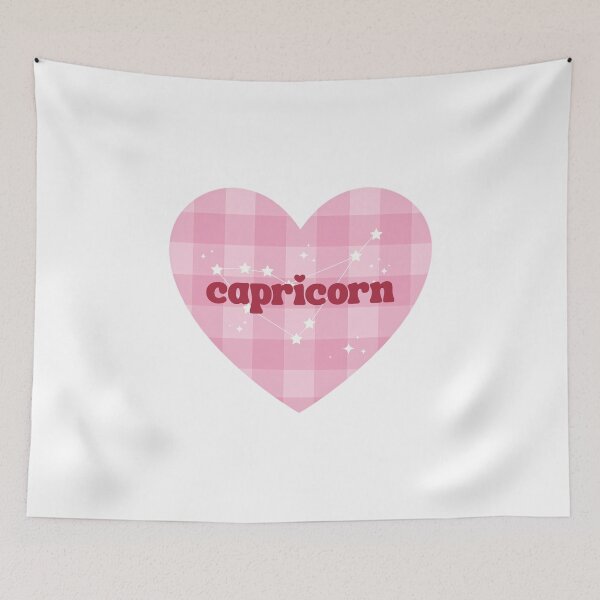 Item preview, Capricorn Astrology Zodiac Sign Heart designed and sold by The Turquoise Brush.