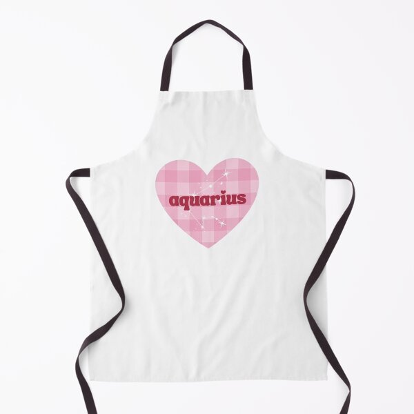Item preview, Aquarius Astrology Zodiac Sign Heart designed and sold by The Turquoise Brush.