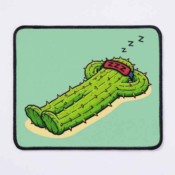 Item preview, Exhausted Sleeping Cactus designed and sold by MutationStation.