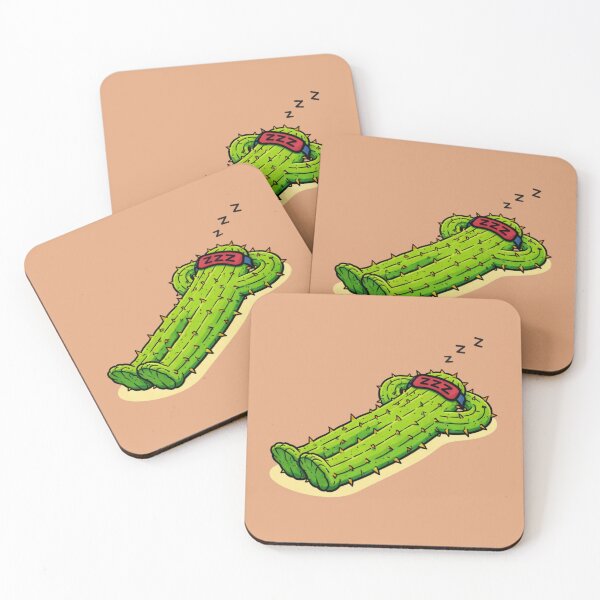 Item preview, Exhausted Sleeping Cactus designed and sold by MutationStation.