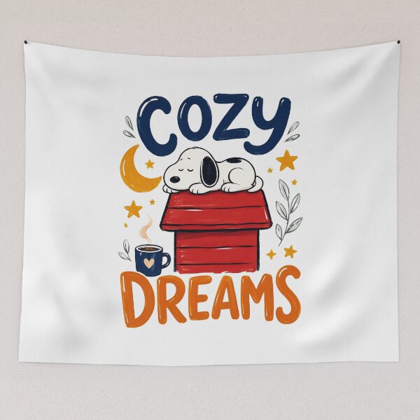 Item preview, Cozy Dreams Sleeping Dog Cute Nighttime  designed and sold by JosephPie12689.