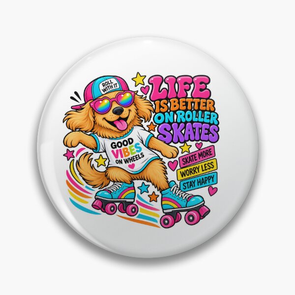 Item preview, Life Is Better on Roller Skates designed and sold by Myra365Art.
