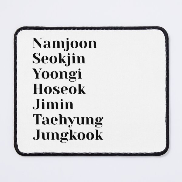 Item preview, Bts kpop band comeback 2026 name tags designed and sold by Arjun4282.