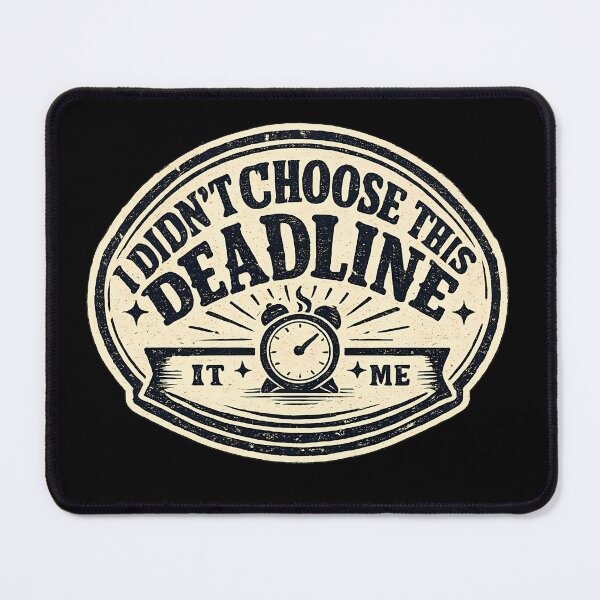 Item preview, I Didnt Choose This Deadline Shirt | Funny Work Shirt | Coworker Gift | Job Stress Tee designed and sold by WorkLoop.