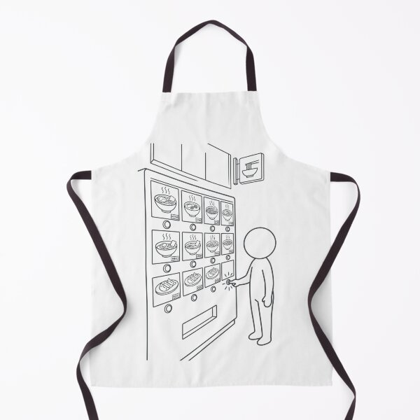Item preview, Japanese Ramen Ticket Vending Machine - Food Culture Pictogram designed and sold by japan-picto.