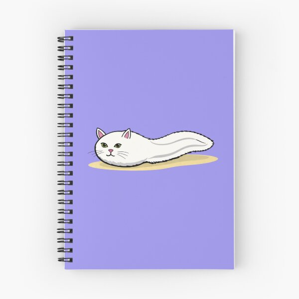 Item preview, Melted White Slug Cat designed and sold by MutationStation.