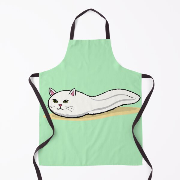 Item preview, Melted White Slug Cat designed and sold by MutationStation.