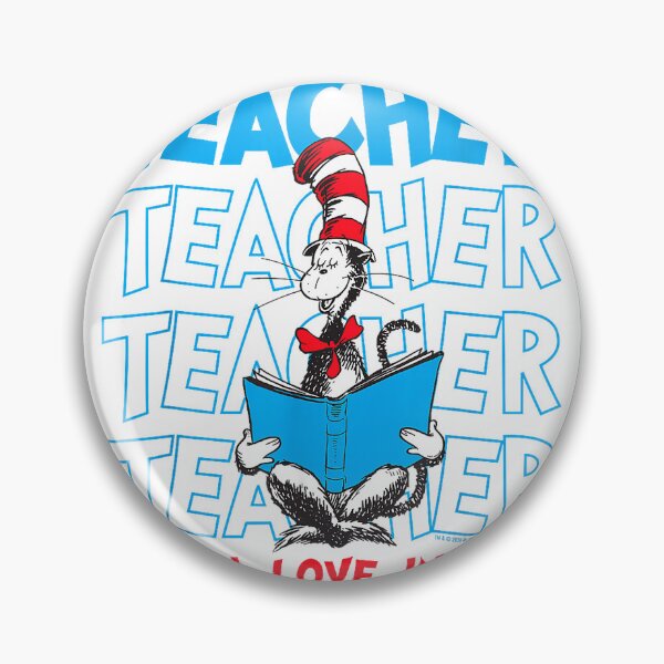Item preview, Dr Seuss The Cat in The Hat Teacher - Officially Licensed T-Shirt designed and sold by Badriiiii.