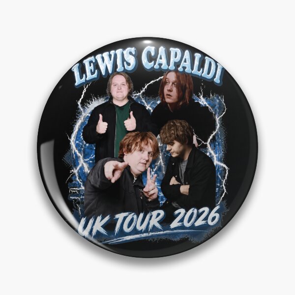 Item preview, Lewis Capaldi Uk Tour 2026 designed and sold by Tazmamert-HALOM.