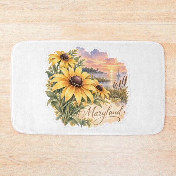 Item preview, Maryland Black Eyed Susans Chesapeake Sunset designed and sold by Whimspired By Paxx.