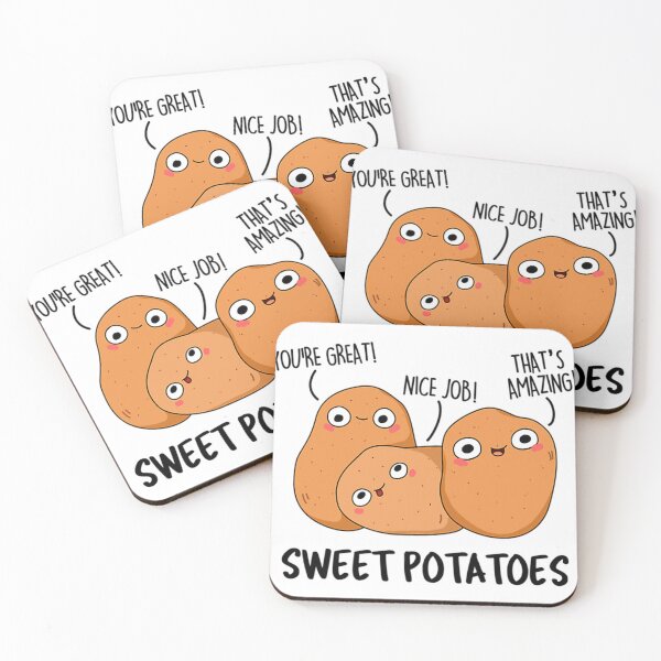 Item preview, Sweet Potatoes Funny Vegetable Puns designed and sold by Young-shop.