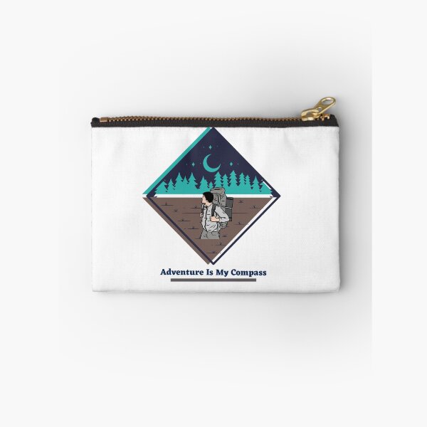 Item preview, Adventure is my compass day hiking T-shirt designed and sold by RKDesignVault99.