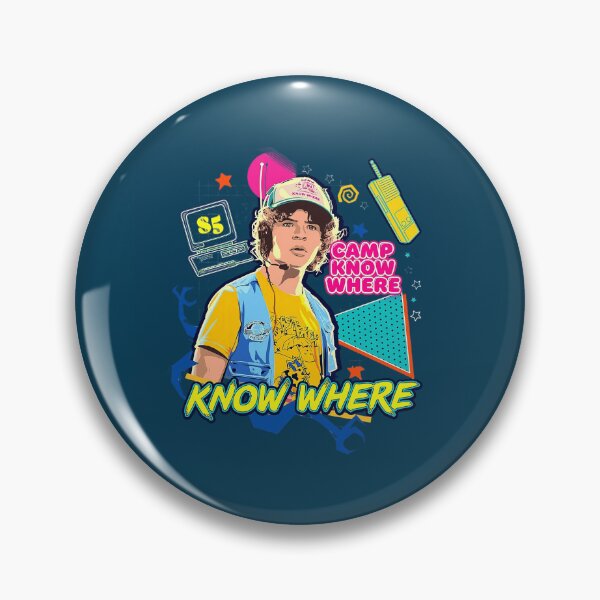 Item preview, Camp Know Where Dustin Retro Design designed and sold by WulflundJewelr.