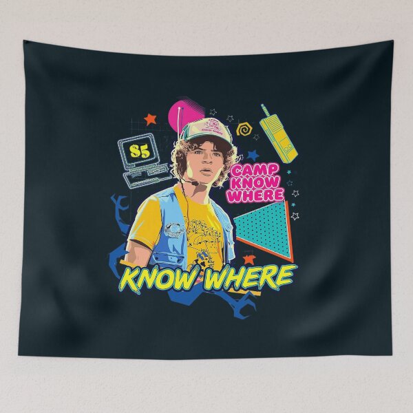Item preview, Camp Know Where Dustin Retro Design designed and sold by WulflundJewelr.
