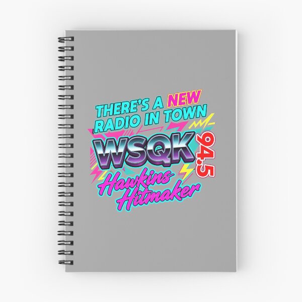 Item preview, WSQK Hawkins Hitmaker Radio 94.5 Design designed and sold by WulflundJewelr.