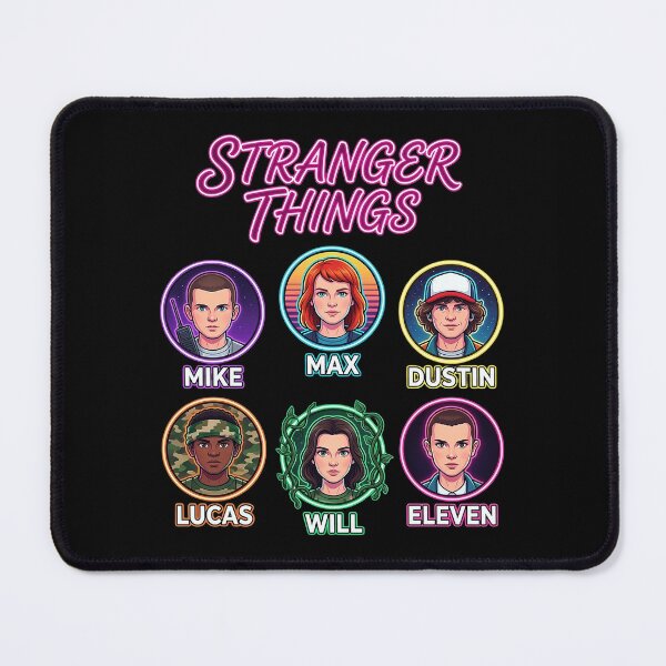Item preview, Stranger Things Mike Max Dustin Lucas Will Eleven designed and sold by WulflundJewelr.