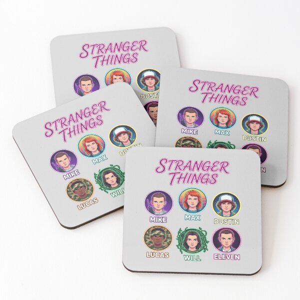 Item preview, Stranger Things Mike Max Dustin Lucas Will Eleven designed and sold by WulflundJewelr.