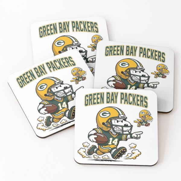 Item preview, Snoopy Green Bay Packers Football Fan Art designed and sold by CaneufeyCip.
