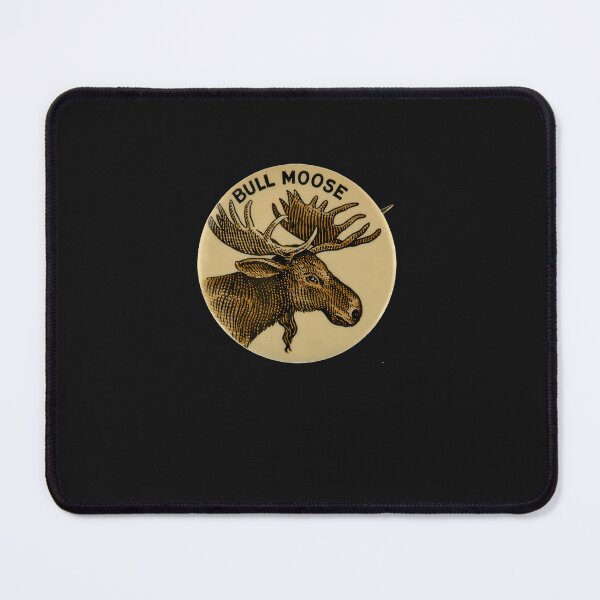 Item preview, Bull Moose Party - Vintage Political Party Pinback Design designed and sold by maybinqscroman.