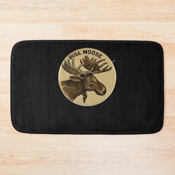 Item preview, Bull Moose Party - Vintage Political Party Pinback Design designed and sold by maybinqscroman.