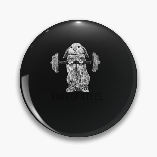 Item preview, Buns Of Steel (Light) designed and sold by maybinqscroman.