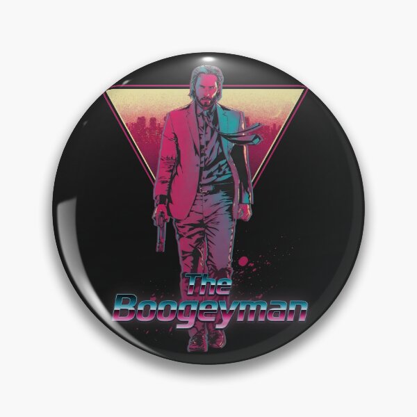 Item preview, Neon Synthwave Man With Gun  designed and sold by BrianneFeest.