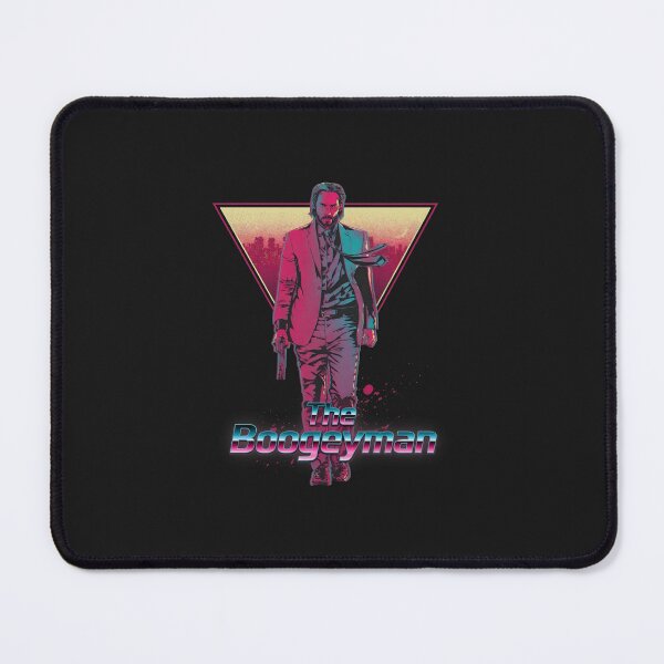 Item preview, Neon Synthwave Man With Gun designed and sold by BrianneFeest.