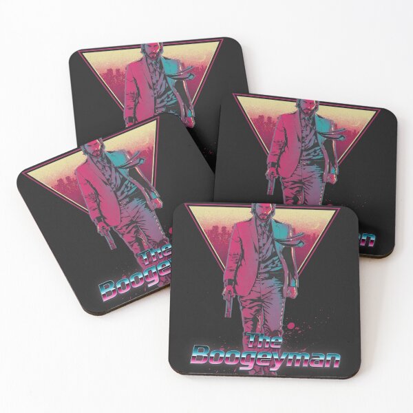 Item preview, Neon Synthwave Man With Gun  designed and sold by BrianneFeest.