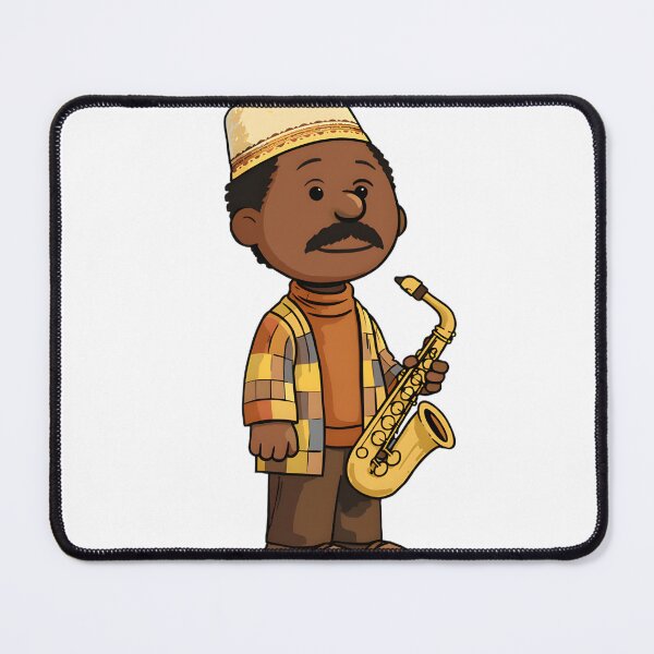 Item preview, Pharoah Sanders Retro Jazz Musician Art | ⭐⭐⭐⭐⭐ Best Seller designed and sold by Mahmoud059.