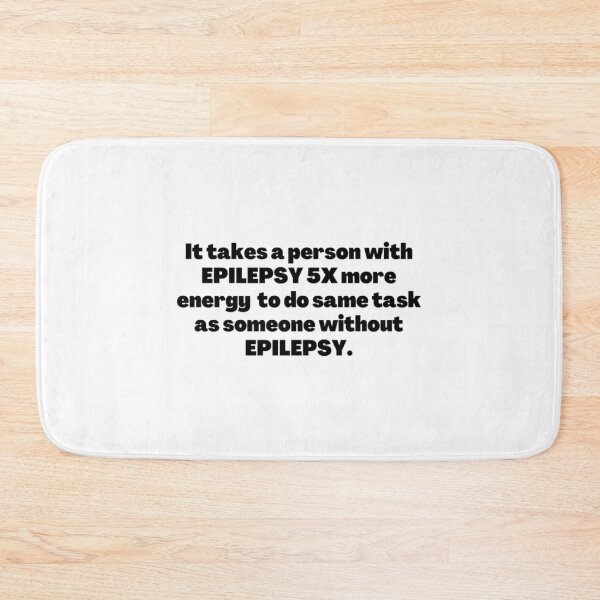 Item preview, Epilepsy Awareness Epilepsy Warrior Epilepsy Quote Epileptic Seizures Epilepsy Support Epilepsy Fighter  designed and sold by FinleyFamilyDes.