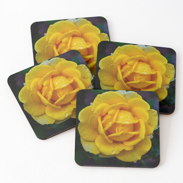 Item preview, Yellow Rose with Raindrops designed and sold by TheScarletLens.