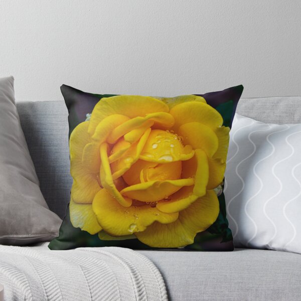Item preview, Yellow Rose with Raindrops designed and sold by TheScarletLens.