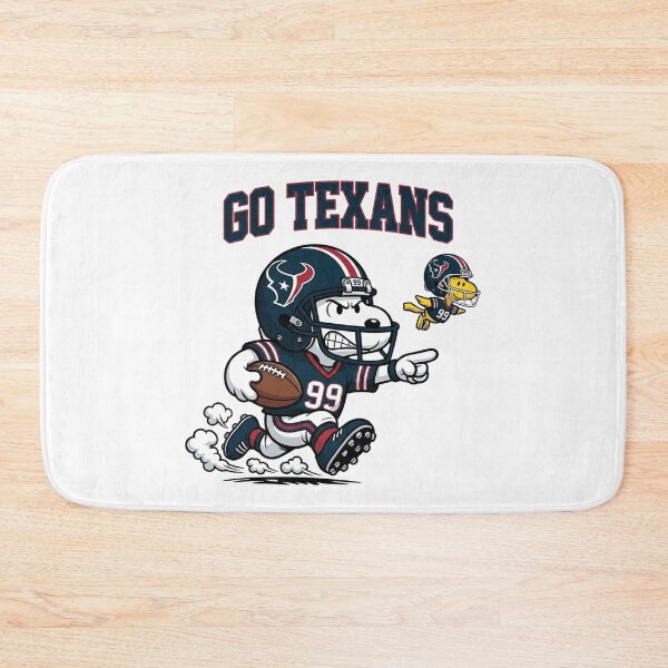 Item preview, Snoopy Go Texans Football Fan Art designed and sold by CaneufeyCip.