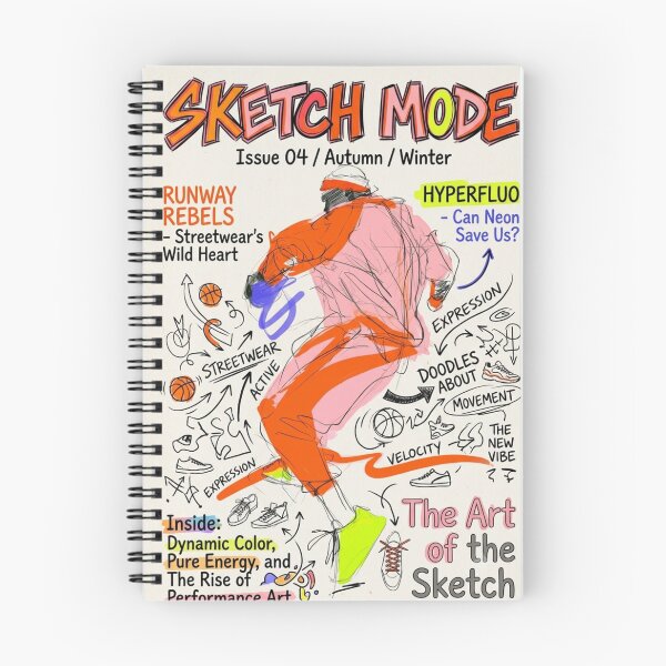 Item preview, Sketch‑Frenzy Streetwear Turbo Mode designed and sold by Print Fiction.