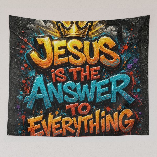 Item preview, JESUS ANSWER  designed and sold by johnnyssandart.