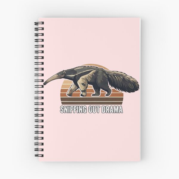 Item preview, Sniffing Out Drama Funny Anteater Graphic T-Shirt  Retro Sunset Tee designed and sold by Wildlife Wonders.